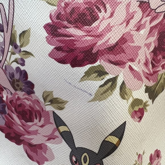 Loungefly x Pokémon Espeon Umbreon Floral Print Tote Bag - Picture 2 of 4
